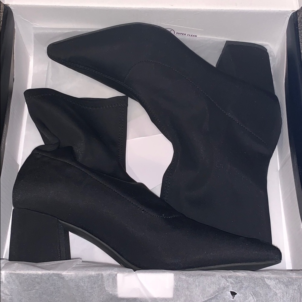 MISSGUIDED Sock Booties NEVER WORN